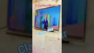 Class -Nur ke bache poem dekh kar masti karte huye #school #education
