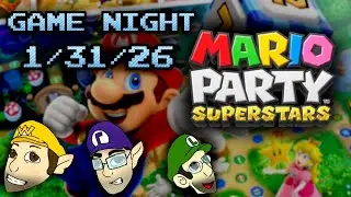Game Night 1/31/26 - Mario Party Superstars- Live Stream