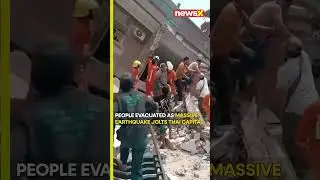 Myanmar Earthquake: People evacuated as massive earthquake Jolts Thailand capital #myanmarearthquake