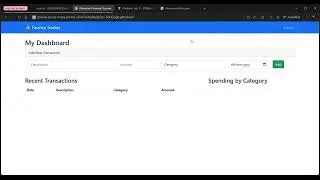 Personal Finance Tracker Full Project Explanation