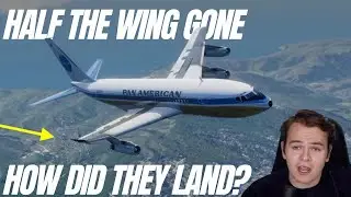 Airliner Loses HALF ITS WING: Pan Am Flight 843