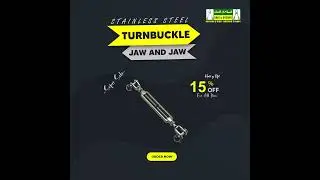 SS Turnbuckle Jaw & Jaw