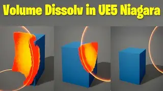 Volume Dissolve in UE5 Niagara Tutorial  | Download Files