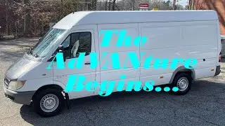 Building the Ultimate Gravel Cycling Adventure Van.  Episode 1 - We bought a Van!