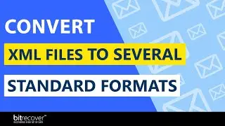 How to Convert XML Files Several Standard Formats?