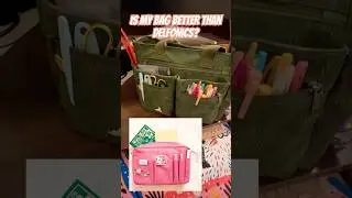 Here&rsquo;s my #journal #bag setup - is it better than the Delfonics bag? #journalsupplies #whatsinmybag