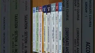 CA intermediate books &hearts;️&hearts;️ICAI study material #ca #caintermediate #cainter #caaspirant