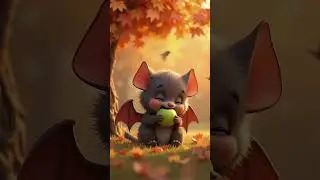 Bat eating an apple  #cuteanimals #animals #pet #shorts #bat #cute #batlovers  #cutepets #petlover