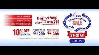 CSO Memorial Day Weekend SALE. Store Walkthrough Video. All New 2022 Gears are on SALE till 31 May.