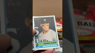 💥 SOMETHING&rsquo;S FUNKY ABOUT THIS AARON JUDGE CARD&hellip; 🤔 2025 TOPPS HERITAGE BASEBALL ⚾️ #baseballcards