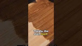 Wood Staining Hacks: Get a Flawless Finish!#diy #woodworking