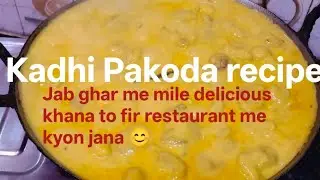 Kadhi Pakoda recipe 😊😋