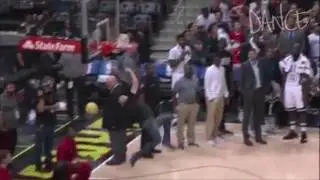 This Fan's Epic Dunk Was Upstaged By His B-Boy Dance Moves