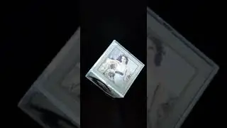 Rotating Photo Cube With Led | LED photo Cube | Photo Cube | Rotating Cube | LED Cube