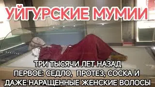 УЙГУРСКИЕ МУМИИ - ПЕРВОЕ В МИРЕ СЕДЛО, ПРОТЕЗ, СОСКА И ДАЖЕ НАРОЩЕННЫЕ ЖЕНСКИЕ ВОЛОСЫ