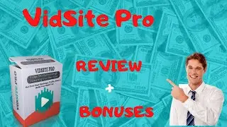VidSite Pro Review Demo🛑STOP🛑DON'T BUY VID SITE PRO WITHOUT MY💥CUSTOM💥BONUSES