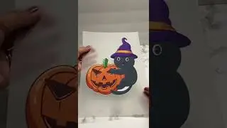 Tried Siser DTV Direct to Vinyl for the first time Pumpkin Halloween Shirt #shorts #halloween #diy