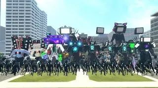 ALL TV MAN TITAN VS 1-79 SKIBIDI TOILET BOSSES, UPGRADED ASTRO DETAINER VS SPEAKERMAN & CAMERAMAN