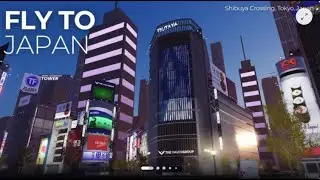 Flying to Tokyo Japan in Roblox!