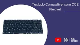 Teclado Compat&iacute;vel com  CCE Flex&iacute;vel