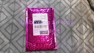 What's inside an ispy package? || Xo.cece