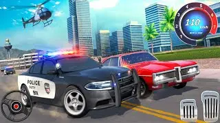 Police Car Chase Simulator 3D Game - Real Cop Cars Driving Simulator 2025 - Android GamePlay