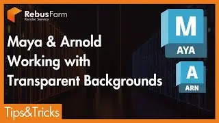 Рендеринг с прозрачностью в Maya и Arnold: советы по RebusFarm