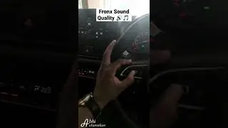 Maruti Suzuki fronx Sound Quality Test😈#auto #shorts #viral #sound #suzuki #cars #abhiautomotive