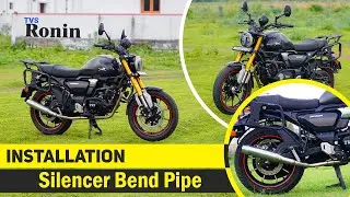TVS Ronin Bend Pipe Installation Guide | Step-by-Step Tutorial