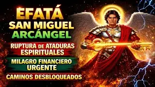 SAN MIGUEL ARCÁNGEL ABRE TUS CAMINOS CON EFATÁ, PURIFICA TU ALMA Y TE CONCEDE LIBERACIÓN
