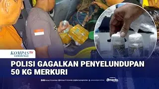 Polres Boalemo Gagalkan Penyelundupan Puluhan Kilogram Merkuri Ilegal Untuk Pertambangan