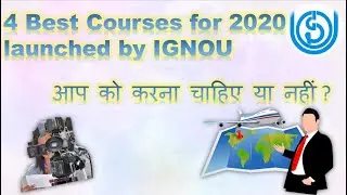 Job oriented courses for 2020 by IGNOU - should you do or not ?