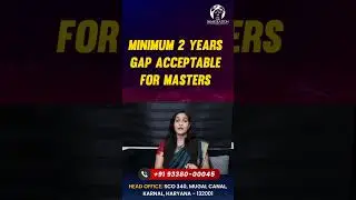 How Much Gap is Acceptable for Australia Study Visa 2025? | Australia Student Visa Process #shorts
