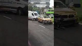 SG Road Vigilante: Shocking Car Accident Near Siglap, Singapore - Caught on Camera