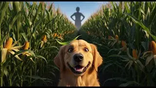 The secret reason Buddy the dog causes chaos in the vast cornfield!