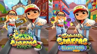 Subway Surfers: Zurich VS Buenos Aires Gameplay