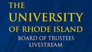 URI Board of Trustees Institutional Risk and Compliance Committee Meeting