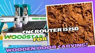 1525D CNC Router for Woodworking from Woodstar CNC COIMBATORE CALL - +91 76679 66699 #cncrouter