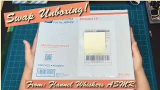 Swap Unboxing from Flannel Whiskers ASMR!
