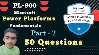pl-900 microsoft power platform fundamentals preparation FREE PL-900 Practice Test