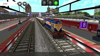 Chhatrapati Shivaji Maharaj Terminal - Jalgaon Junction | Indian Railway | WDM 3A Locomotive Engine 