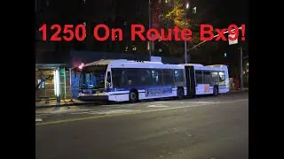 NeoplanDude | A Short Ride on NYCT 2010 NovaBus LFS-A (Musical ZF) #1250 On Route Bx9!