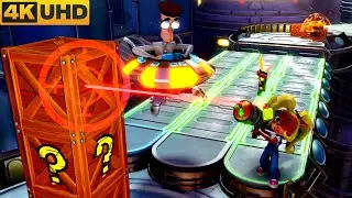 Crash Bandicoot 3 - N. Sane Trilogy | Level 29 (Future Frenzy) Gem Get [4K 60FPS].