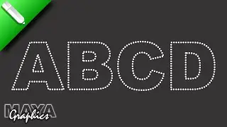 How to Create Doted Text Outline in Coreldraw