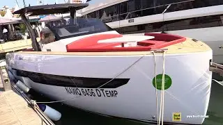 2022 Fiart 35 Seawalker Motor Boat - Walkaround Tour - 2021 Cannes Yachting Festival