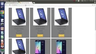 10 mins simple php project(online shopping)