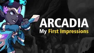 Brawlhalla - The first impressions of the new legend Arcadia! - Live commentary