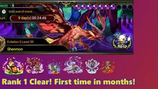 [FFBE]  Clash of Wills - Rank 1 Shenmon - Pre change - No Esther/Cressnik/Fryevia