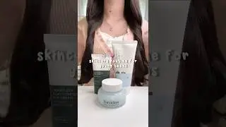 simple skincare routine for teens 🫧💗 #shorts #skincare #skincareroutine #skincaretips #wonyoungism