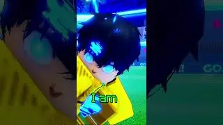 Rea&ccedil;&atilde;o qu&iacute;mica do Nel isagi e o Hiori #viralshorts  #roblox  #bluelockrivals